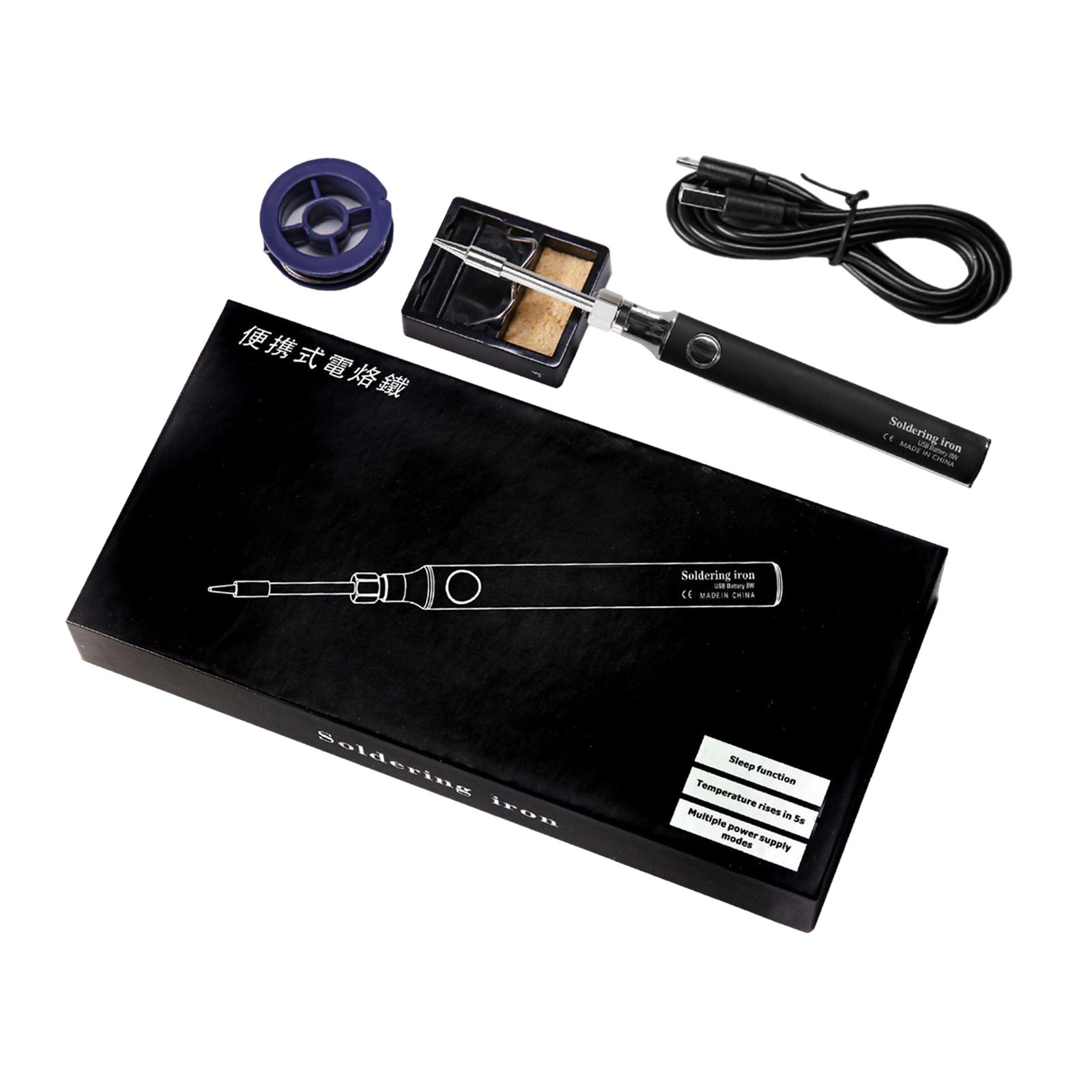 Electronics Repair Hobby - 電子はんだごてキット USB充電式家電修理用ポータブルはんだごて 電子工作趣味用