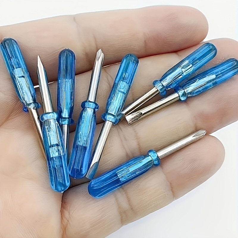 Electronics Repair Hobby - 10 個 2 ミリメートルマイクロミニドライバーセットマイナスドライバーおもちゃ眼鏡時計 DIY 趣味電子修理ハンドツール