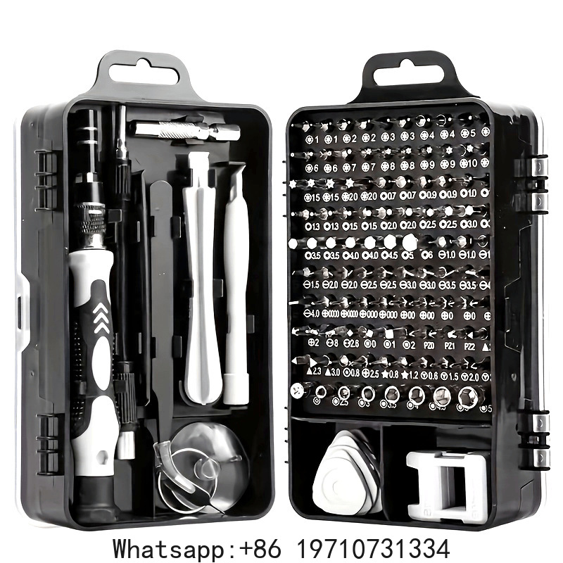 磁気精密ドライバーセット 115 in 1 電子機器修理ツー - Electronics Repair Tools のレビューと価格